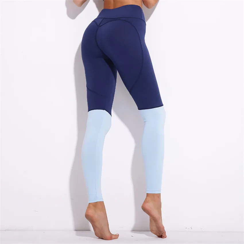 Эластичные Леггинсы для йоги в стиле пэчворк с изображением дракона женские