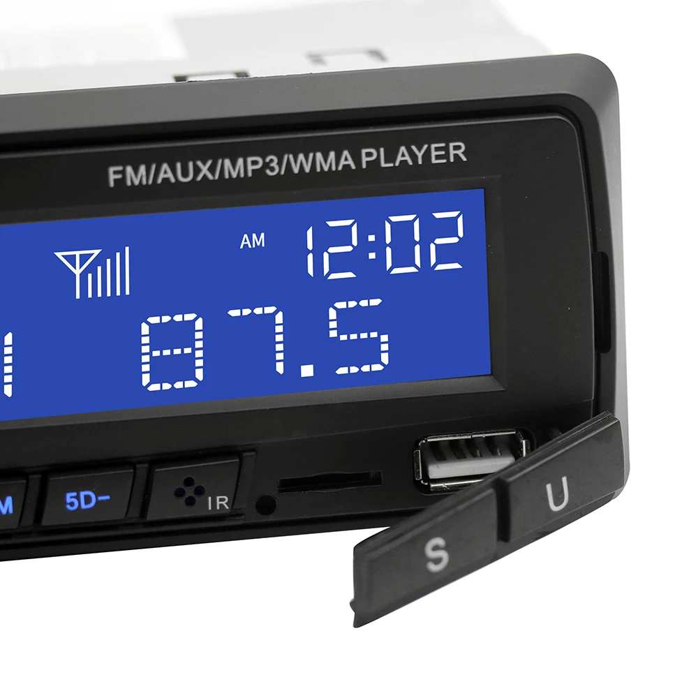 Автомагнитола 1 Din Bluetooth FM USB TF ЖК дисплей|Автомобильные радиоприемники| |