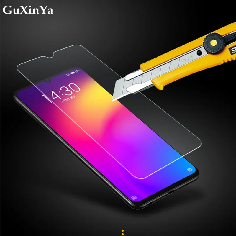 2 шт закаленное стекло Meizu Note 9 Защитное для экрана против царапин защитная пленка