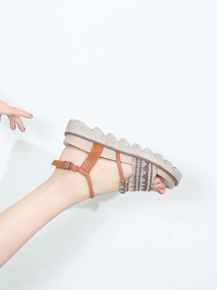 2019 летние женские пеньковые сандалии модная женская пляжная обувь на плоской