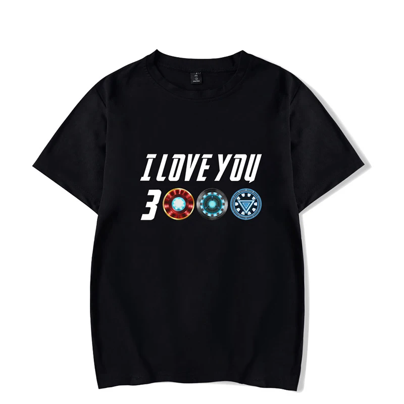 Новейший I Love You 3000 футболки &quotвремена&quot модная одежда в стиле хип-хоп для мужчин