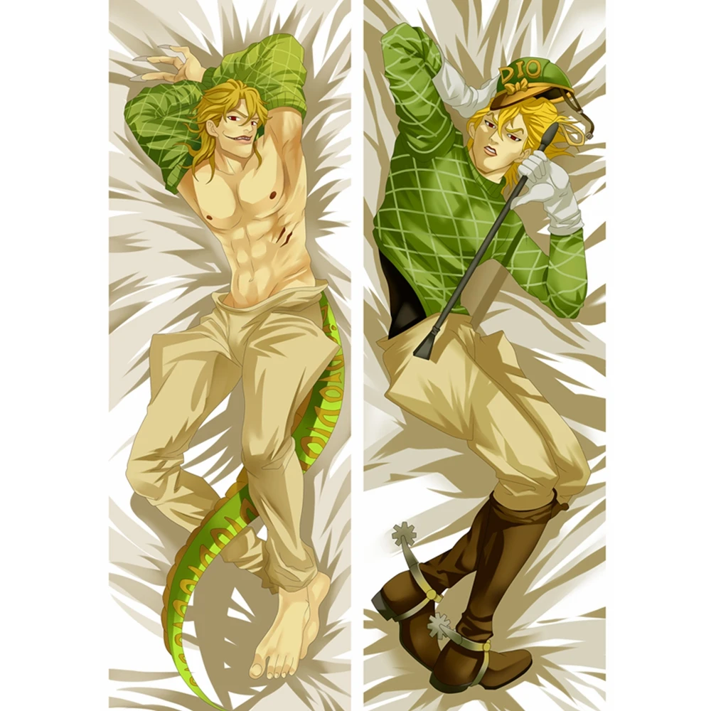 Аниме JK приключения Джоджо Дио Брандо мужской Dakimakura тела подушку Чехол Hug Наволочка Чехол