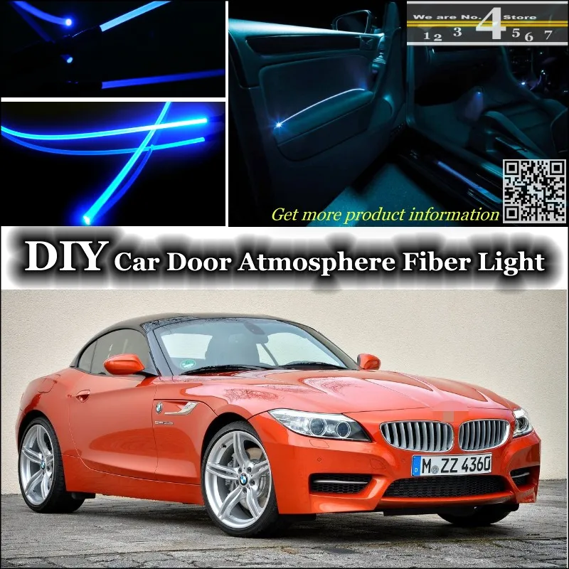 Для BMW Z4 Z4M E85 E89 внутренняя настройка окружающего освещения атмосфера