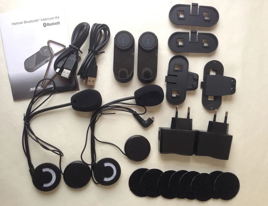 2 шт./лот 800 м всадники Интерком беспроводной Bluetooth мотоцикл Переговорная