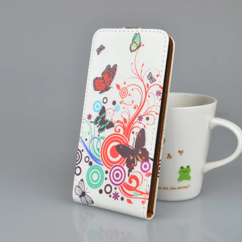Мультфильм печатных кожаный чехол для Alcatel One Touch Idol 3 5.5 6045 6045y К крышка