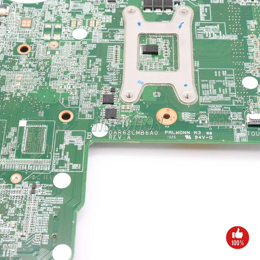 Материнская плата NOKOTION 729843 501 001 DAR62CMB6A0 для ноутбука hp Pavilion 15 17 E SR0N2 I3 3110M Бортовая