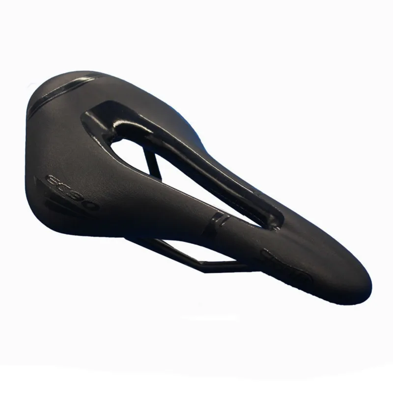 black EC90 профессиональное велосипедное седло MTB горный велосипед Эргономичный дизайн подвеска гелевое велосипедное седло Подушка запчасти для велосипеда - Цвет: black