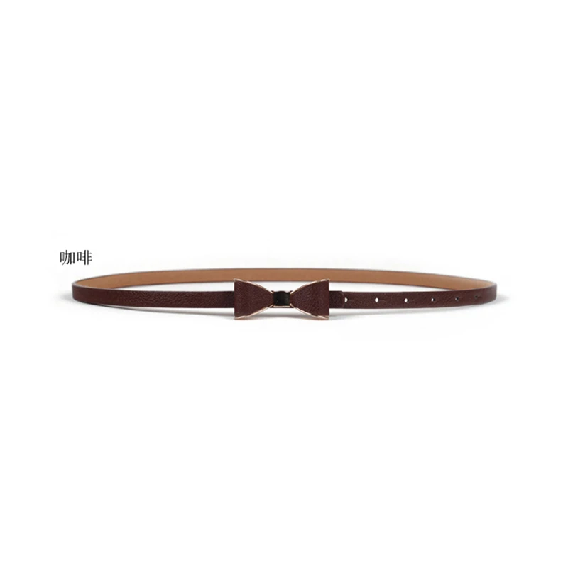 Ремень женский с бантом тонкий пояс бабочка 105 х1 1 см J203|leather belt|leather belt brandleather brand |