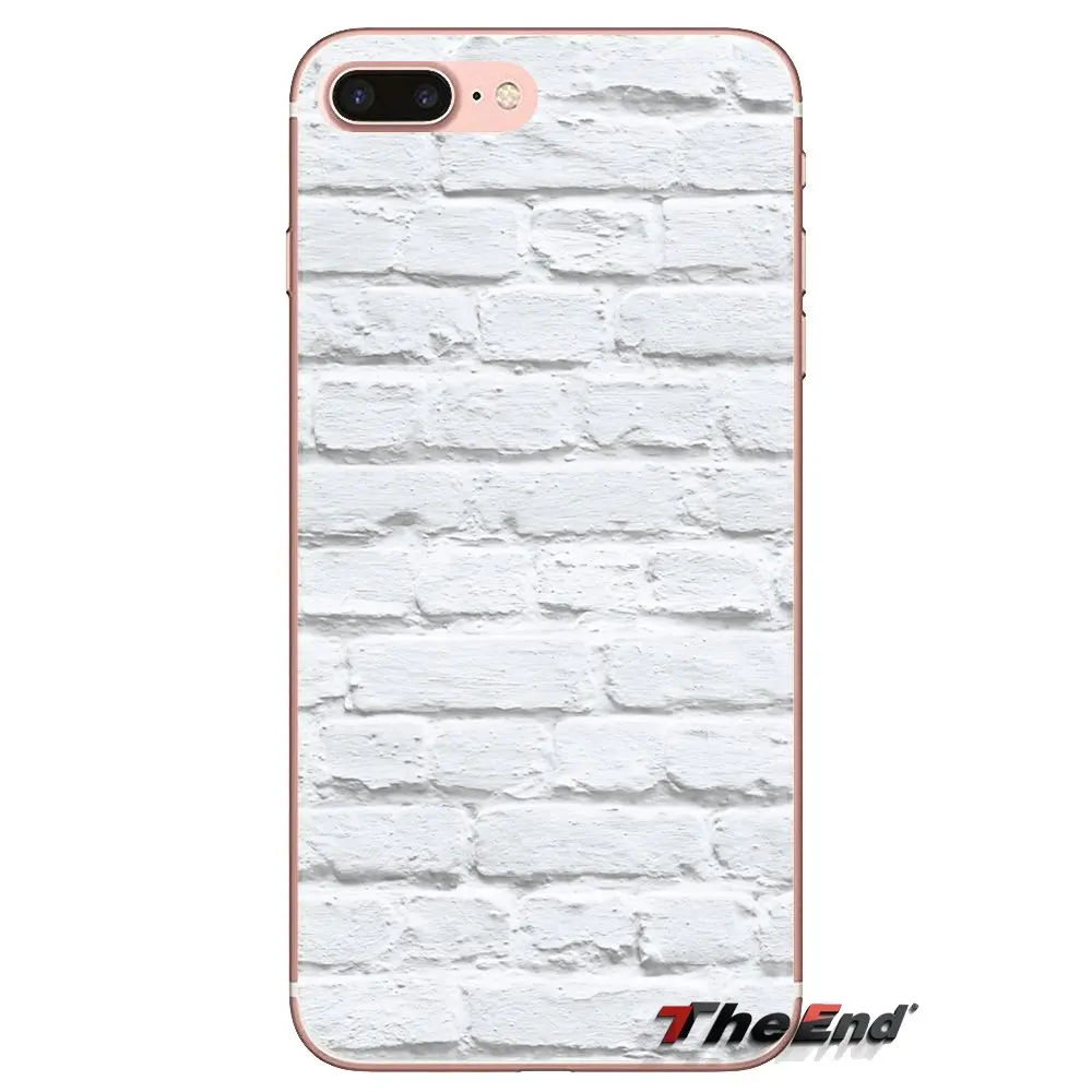 Кирпичные обои мягкие прозрачные чехлы Чехлы для iPod Touch Apple iPhone 4 4S 5 5S SE 5C 6 6S 7 8 X XR XS