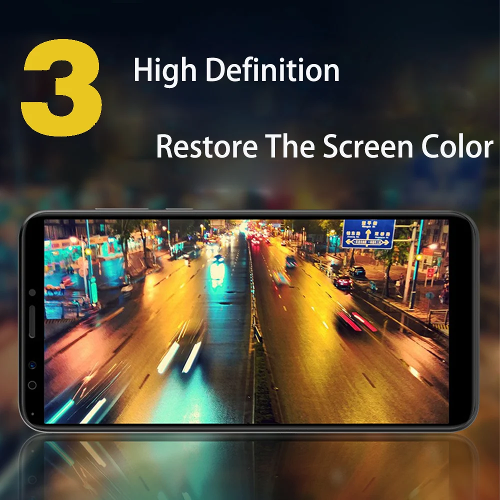 Закаленное стекло для телефона Huawei Honor V9 Play V10 полное клеевое покрытие Защита