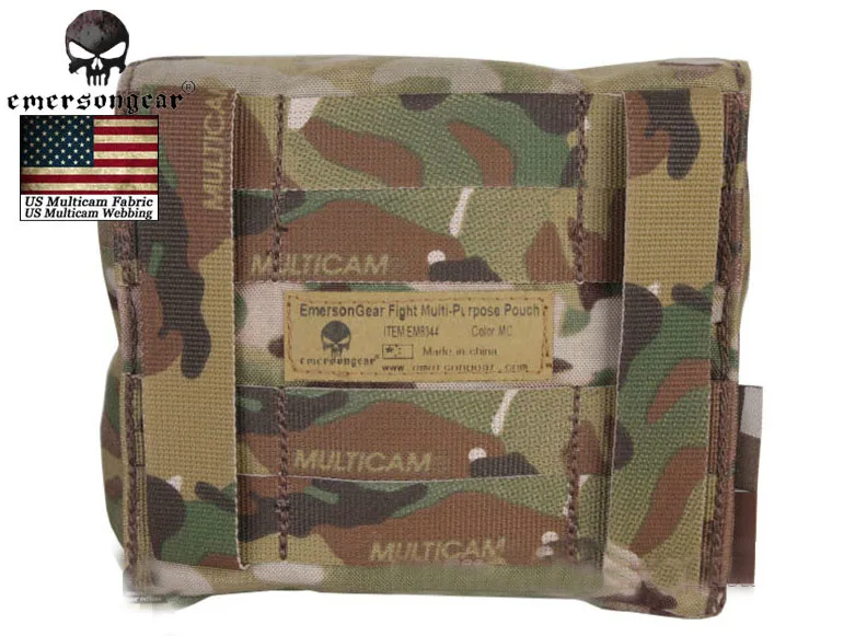 Многофункциональная сумка Emersongear Fight для страйкбола Боевая Сумка Molle EM8344 Multicam|gear
