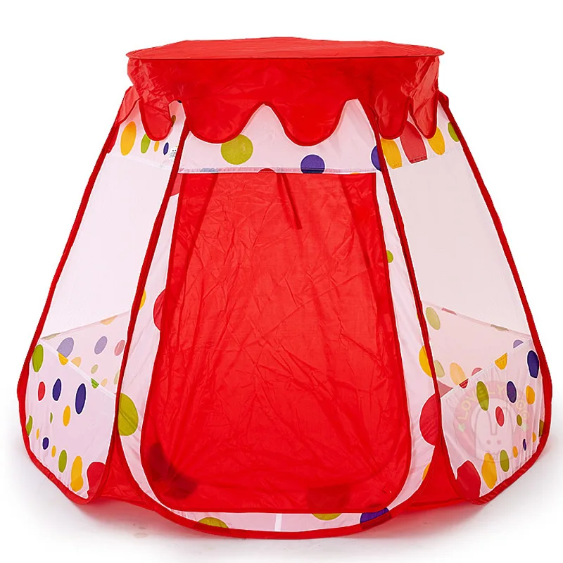 Детские палатки Типи ползающий маленький домик складной замок шары бассейн
