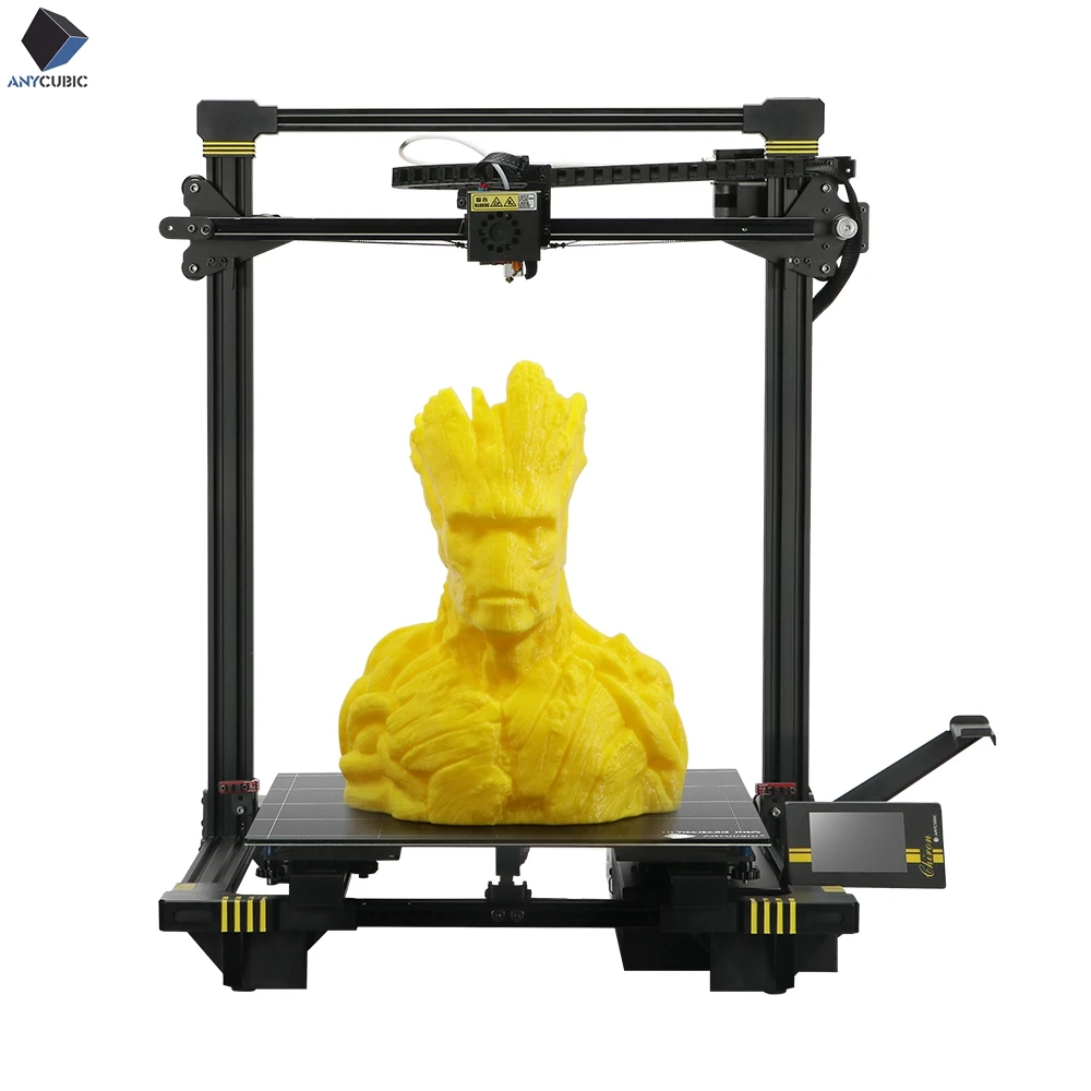 Anycubic 3d принтер Chiron размера плюс 400*400*450 мм 3D принтер печать DIY наборы FDM TFT impresora 3d ультрабук с зажимом 3d drucker