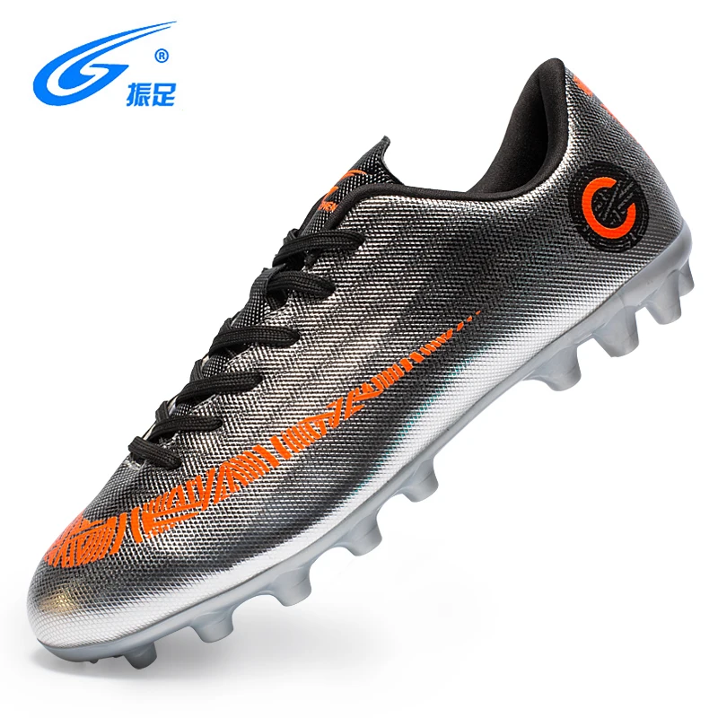 Man Soccer Shoes AG Child Football Outdoor Sport Sneaker For Teenager Men Gold Boots Training Athletics 32-45 | Спорт и развлечения