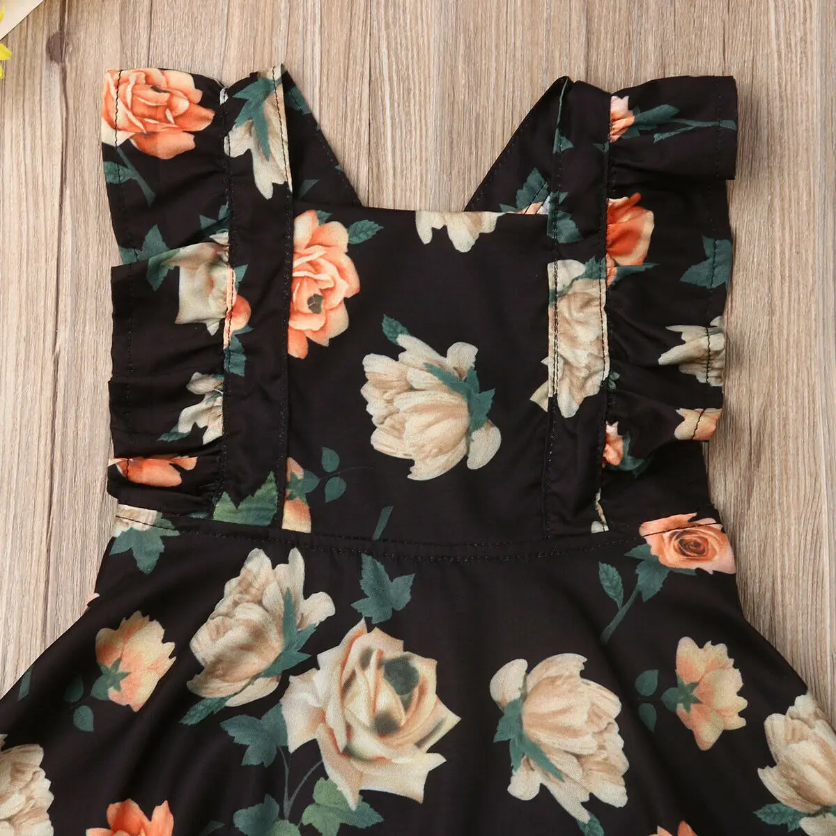 New Toddler Kid Baby Girl Clothes Flower Ruffle Princess Tutu Dress Summer | Детская одежда и обувь