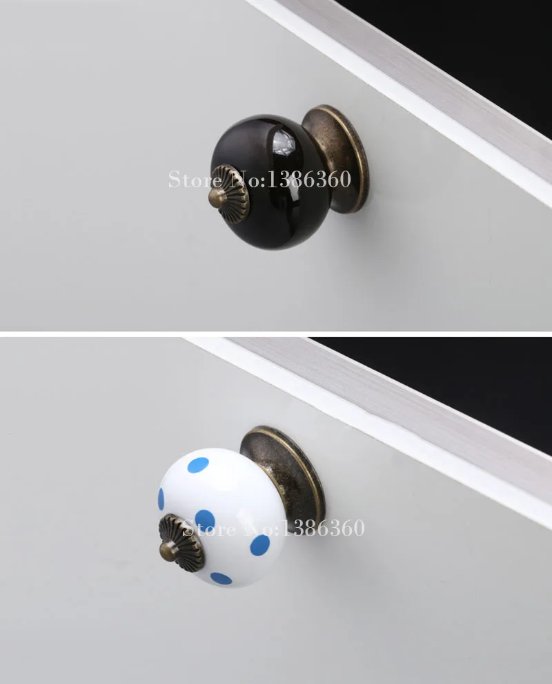 Горячая Распродажа керамическая золотая ручка в стиле ретро выдвижная шкафчик