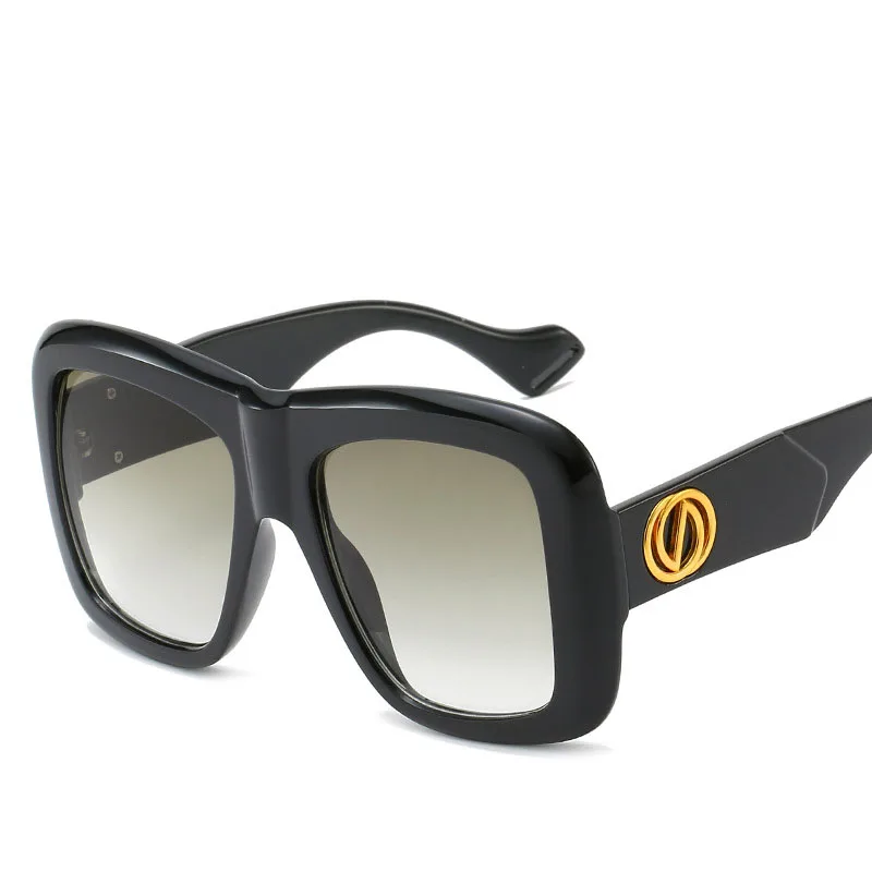 Женские квадратные солнцезащитные очки Gafas Oculos дизайнерские Винтажные