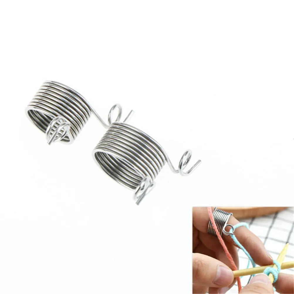 Кольцо Вязание инструмент пряжа Пружинные направляющие в виде металлического
