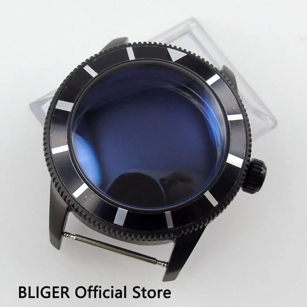 Чехол для BLIGER Watch 46 мм Обложка из алюминиевого сплава с автоматическим