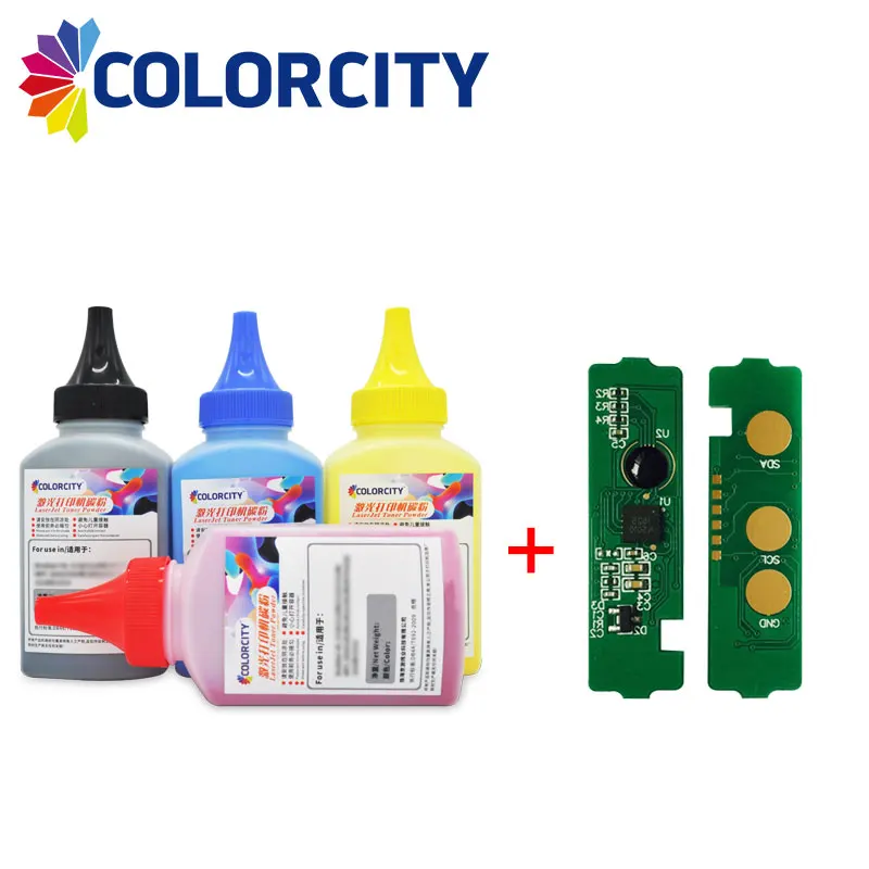 Совместимый тонер порошок + чип CLT 404S для samsung xpress SL C430W C430 C433W C480 C480FN C480FW C480W принтер