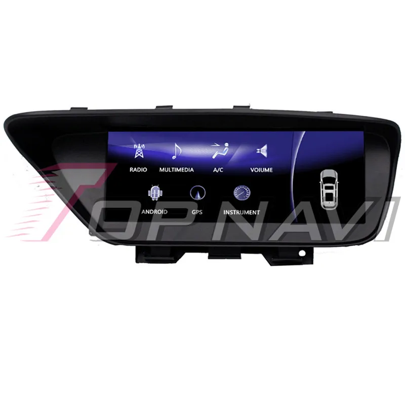 Topnavi 10 25 дюймов Android 7 1 автомобильный Авторадио плеер видео для Lexus ES 2013 2014 Стерео GPS