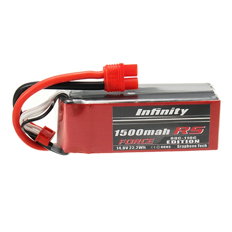 In Srock For Infinity 1500mah 80C-110C 4S1P 14 8 V RS FORCE EDITION для радиоуправляемые модели мультикоптеров