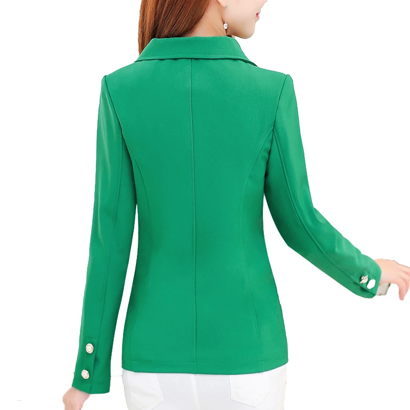 Новинка 2017 года с длинным рукавом Тонкий Для женщин осень-зима Пиджаки для Куртки