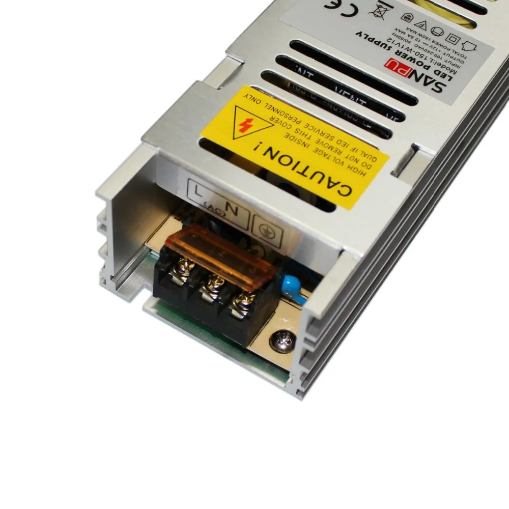 Sanpu AC 110-240V DC 12V 12.5A 150W импульсный источник питания-серебро | Лампы и освещение