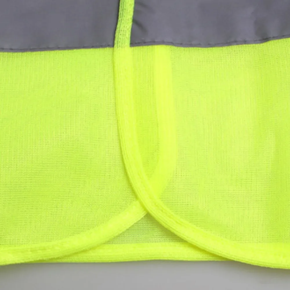 Новинка, хит, унисекс, XL, XXL, XXXL, светоотражающий жилет, рабочая одежда, обеспечивает высокую видимость, день, ночь, бег Предупреждение, Детский защитный жилет