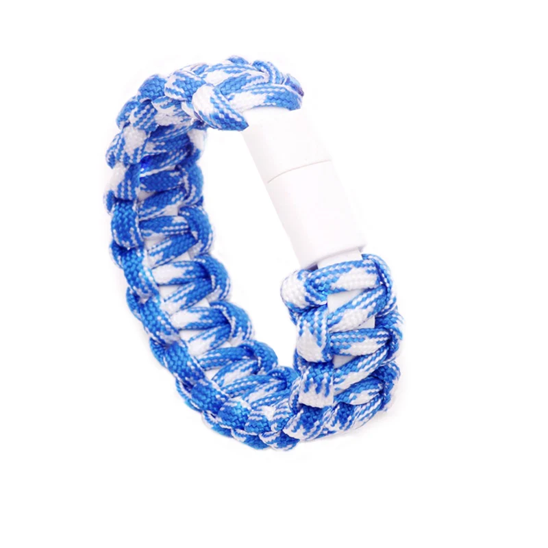 Военный аварийный Многофункциональный Паракорд USB браслет кабель открытый