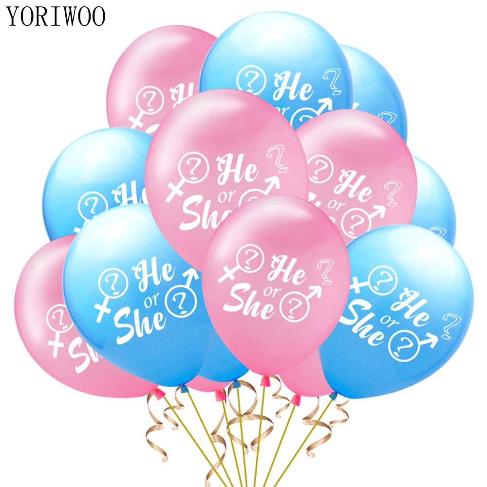 YORIWOO его мальчик или девочка конфетти для воздушного шара латексный воздушный