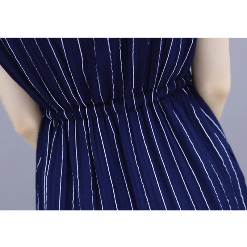 

Fashion Casual Stripe Women Shirt Dress 2018 Summer New Loose Vintage Ladies Short Sleeve Dress Elegant Slim Female Shirt Dress
