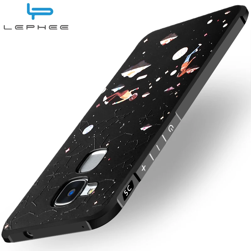 LEPHEE For Huawei Honor 5C Case GT3 Luxury 3D Cartoon Parttern Soft Silicone Phone Cover for 7 Lite |