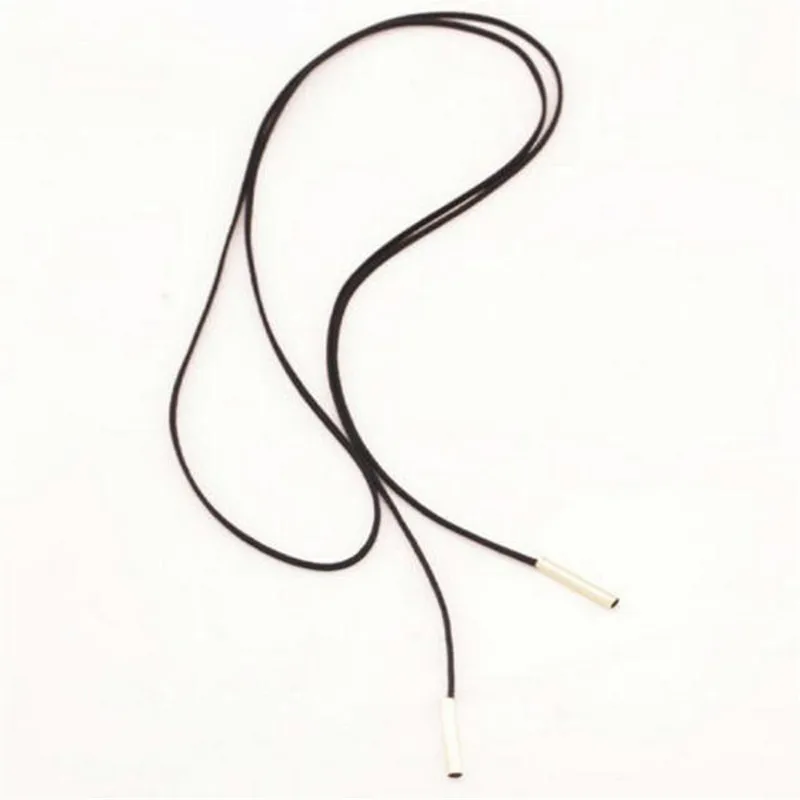 Новое модное простое ожерелье в стиле панк готика сексуальное черное кожаное