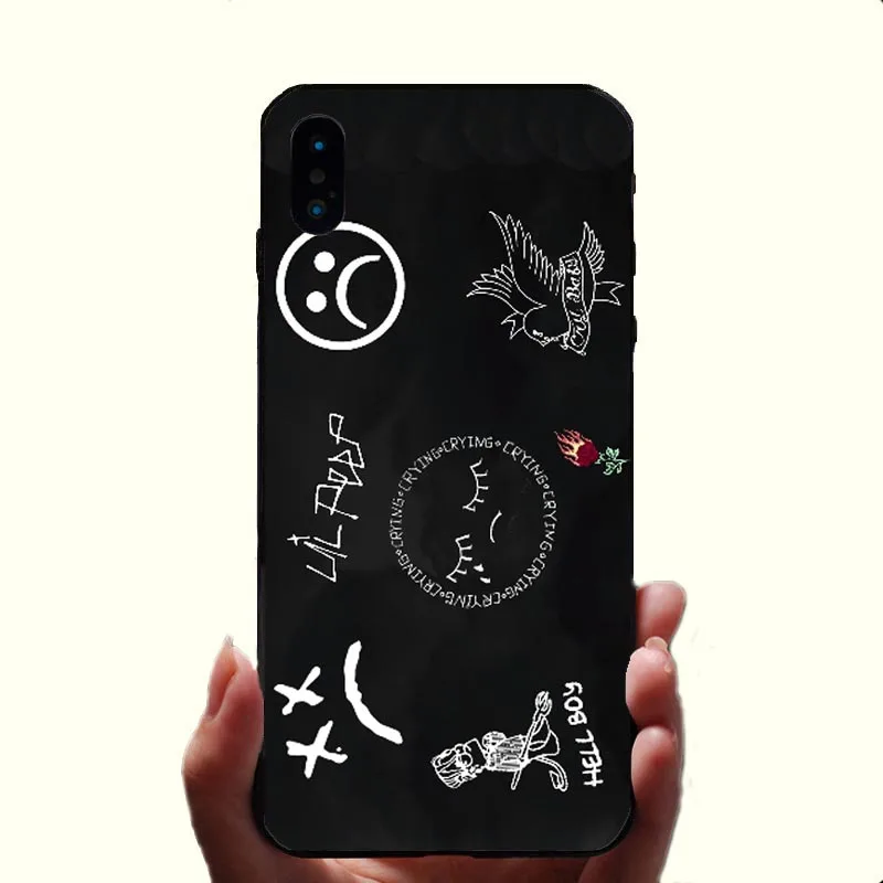 Lil Peep hellboy Life is Beautiful Cry Baby мягкий силиконовый чехол из ТПУ для iPhone X 10 SE 5 5S 6SPlus 7 8Plus XR