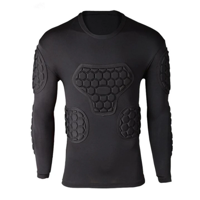 Survete Мужская футболка для регби Футбольная Футболка Goalkeeper GoalKeeper Puard губка
