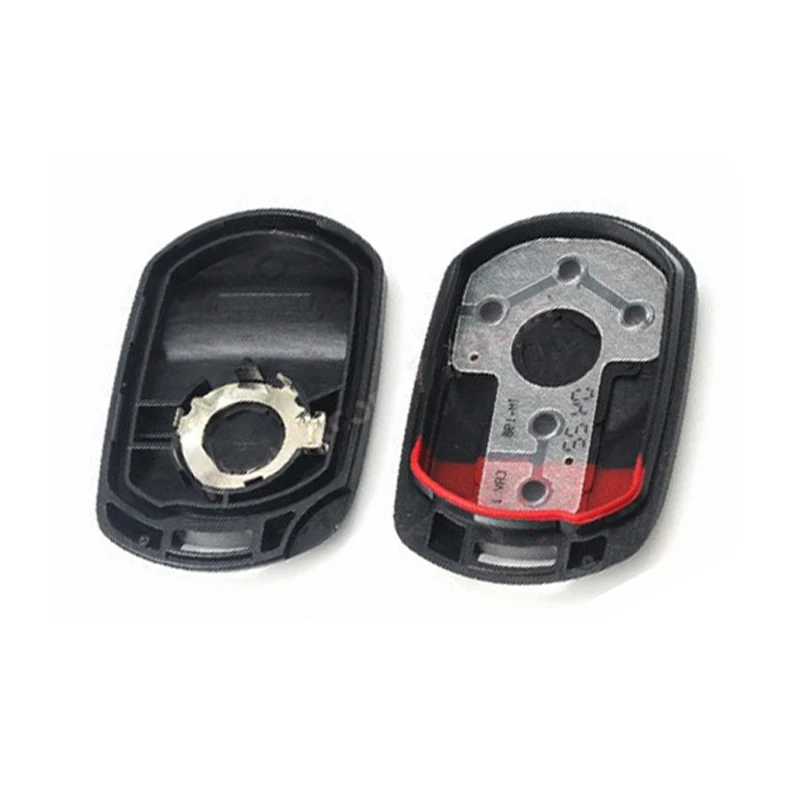 KEYECU 10x для Cadillac STS 2005 2007 сменный 4 + 1 5 кнопочный пусковой ключ без ключа чехол