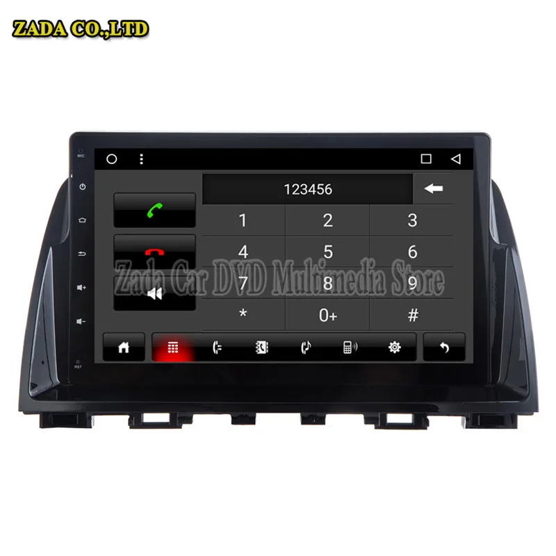 NaviTopia 10 1 дюймов Восьмиядерный Android 8 автомобильный dvd плеер для Mazda 6 ATENZA 2014 2015 2016