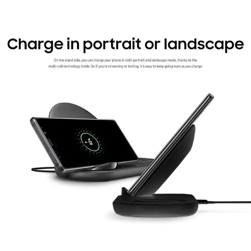 

Wireless Charger Fast Charging Dual Dock Dual EP-N6100TBCGCN for Samsung Galaxy Note 9 Mobile Phone for Samsung Galaxy Watch