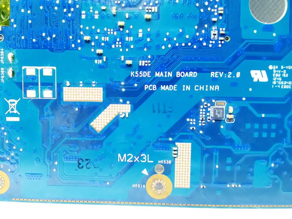 Оригинальная материнская плата для ноутбука ASUS X55DR X55DE K55DR K55DE HD7470M 1 ГБ REV 2 0