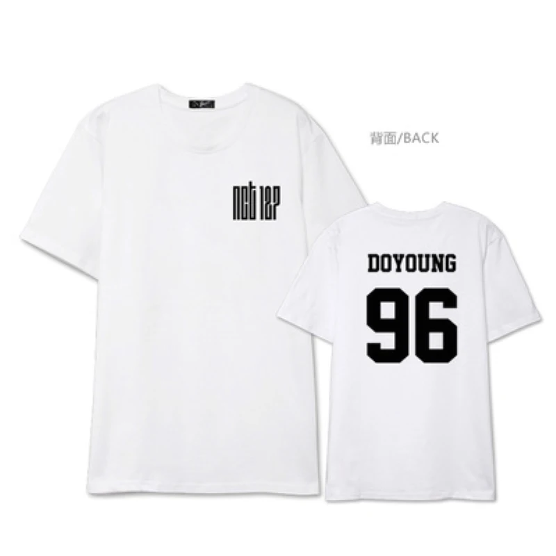 Футболка Mainlead Kpop NCT 127 футболка унисекс JaeHyun Tee TEN DoYoung Top 2019 | Женская одежда