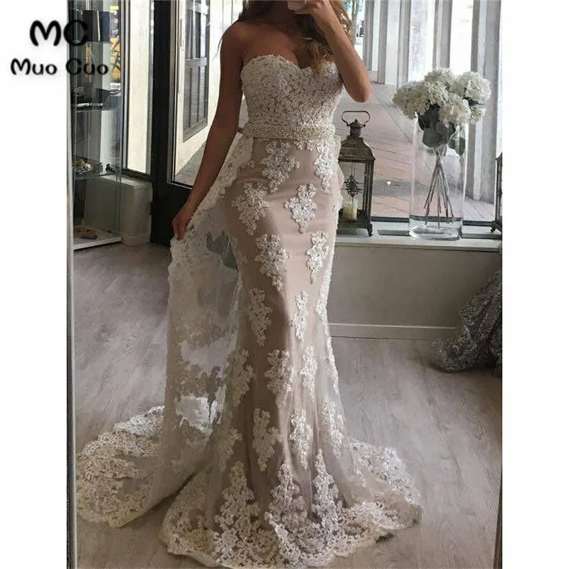 Винтажные женские платья свадебное платье с шлейфом vestidos de novia с коротким шлейфом Свадебные платья с поясом-лентой Свадебное платье