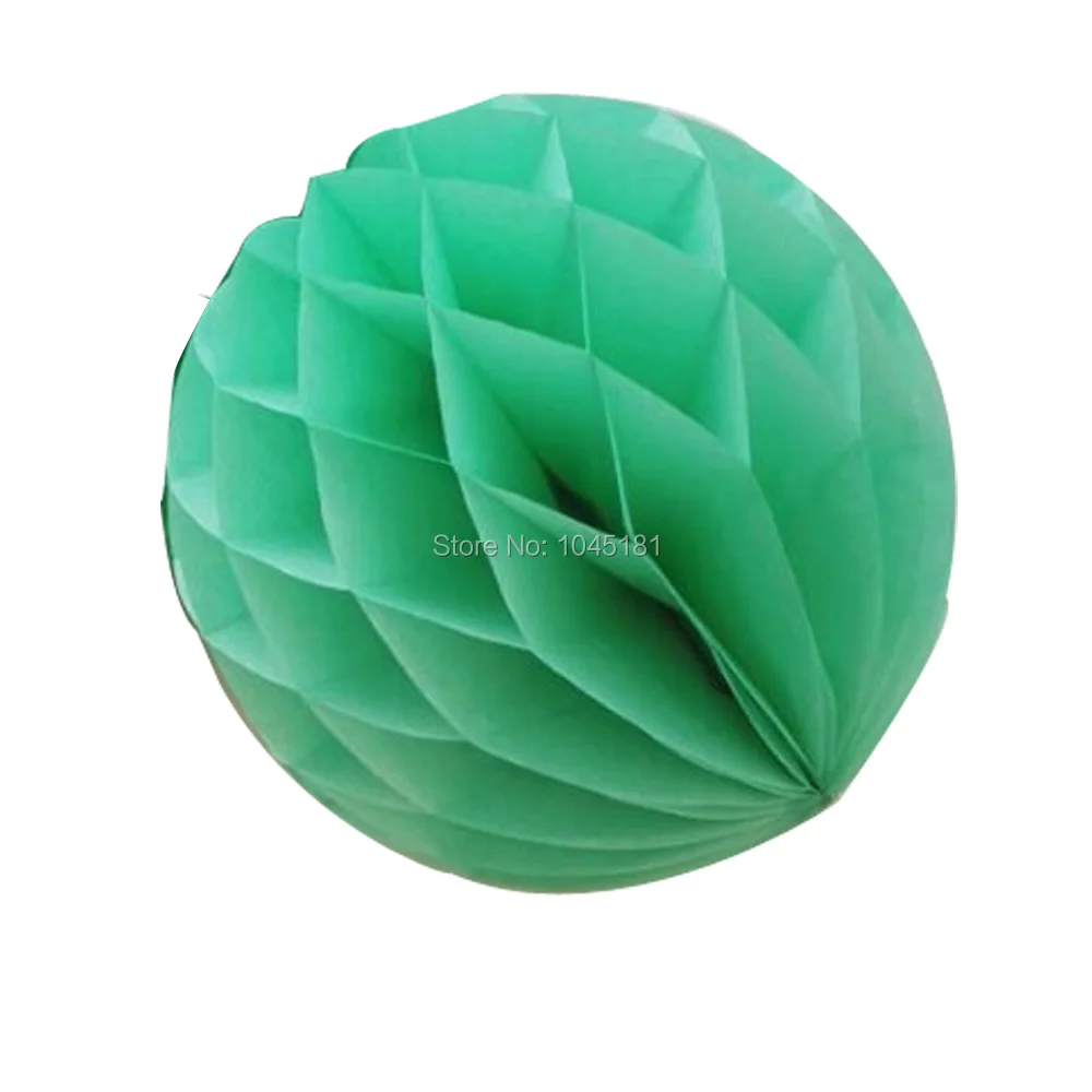 Мятный белый золотой смешанный бумажный фонарь помпон цветочный вентилятор и