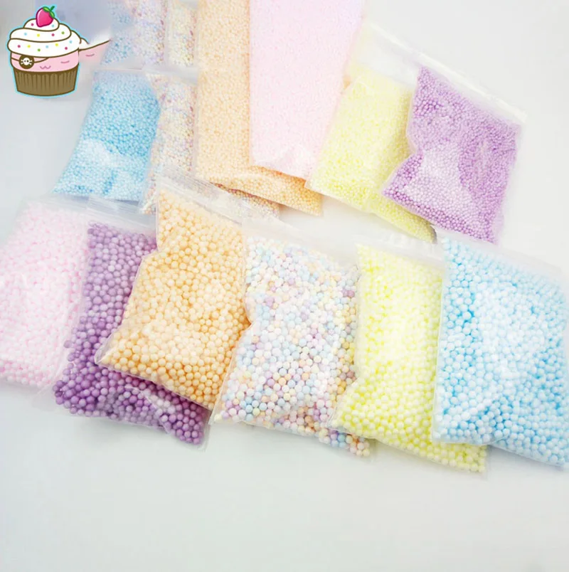 1 упаковка сделай сам снежные частицы грязи аксессуары шарики для слайма