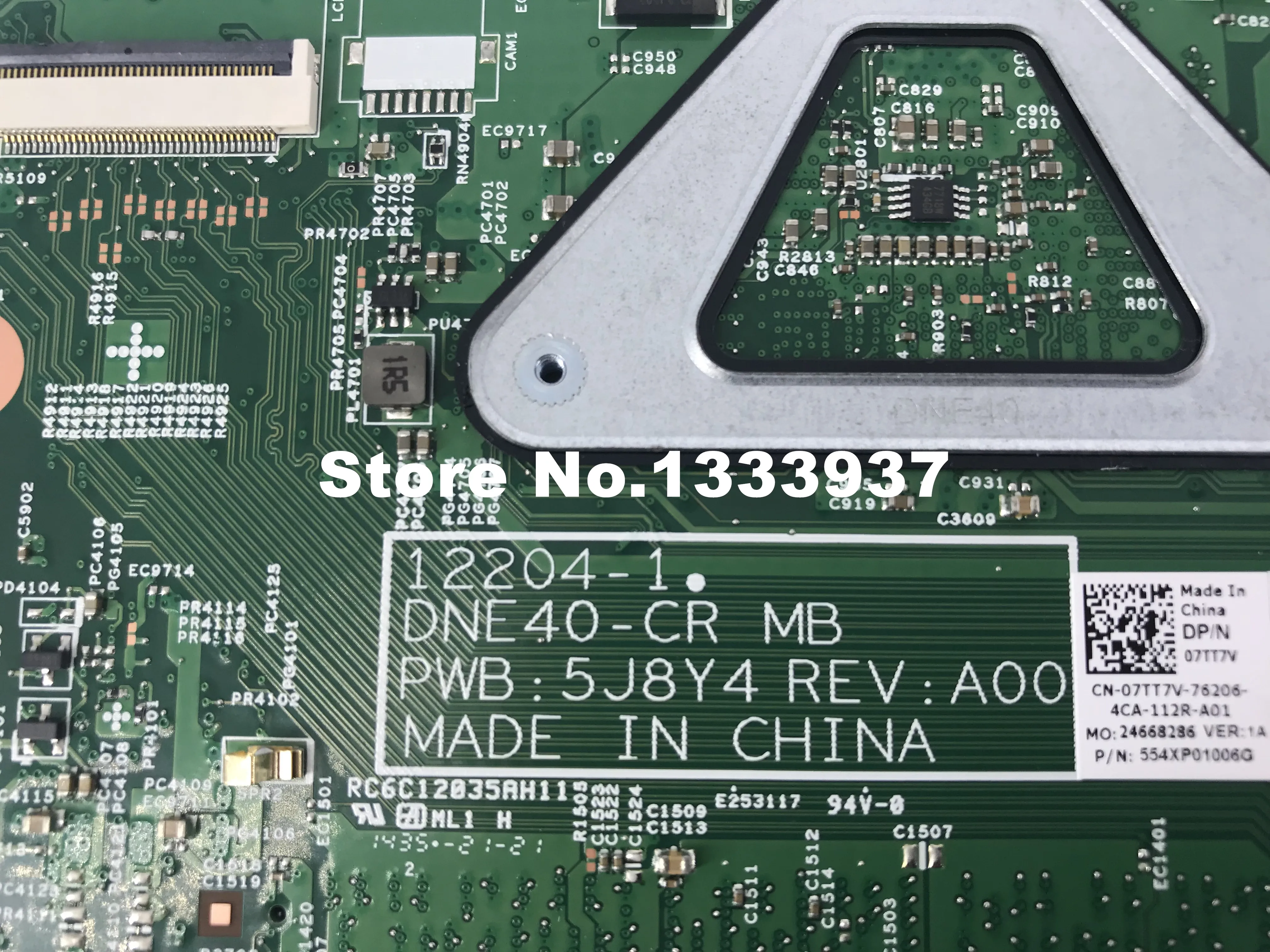 CN 07TT7V 7TT7V материнская плата для Dell Inspiron 3421 5421 ноутбука с I3 3227U CPU 100%
