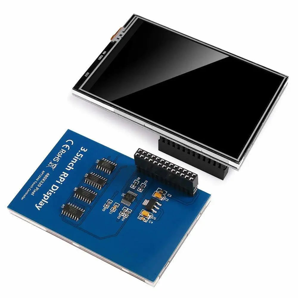Raspberry Pi дисплей/Чехол/теплоотвод 3 5 &quotTFT светодиодный дисплей для 4 B / +/Zero touch screen kit