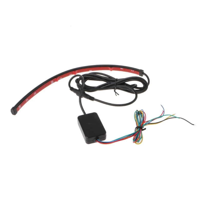 12 &quot5 Режим тележка на колесах гибкий горки светодиодный Knight Rider полосы