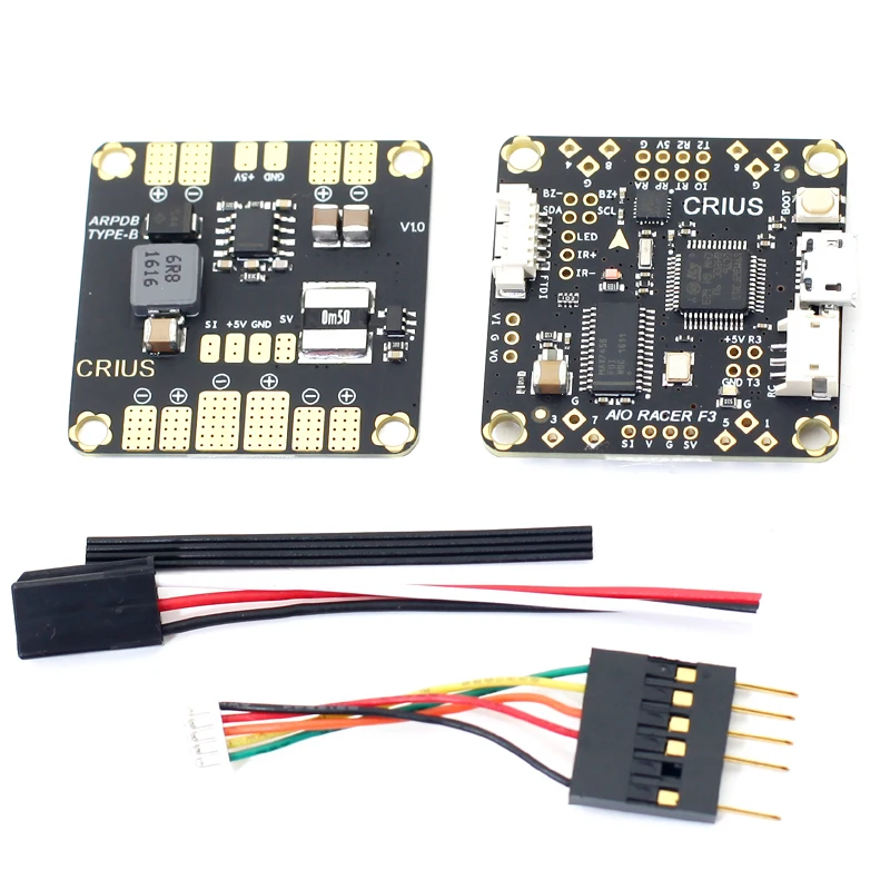 Crius AIO Racer F3 Игровые джойстики с osd для betaflight прошивки + arpdb Мощность
