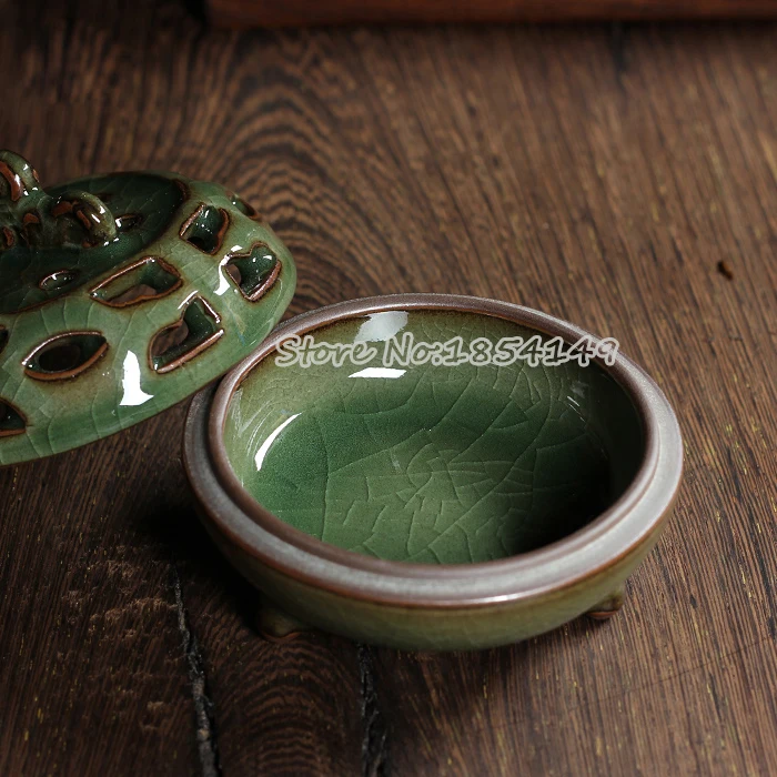 Новое поступление 2018 года буддистская курильница WIZAMONY Longquan Celadon 220 г из сплава для