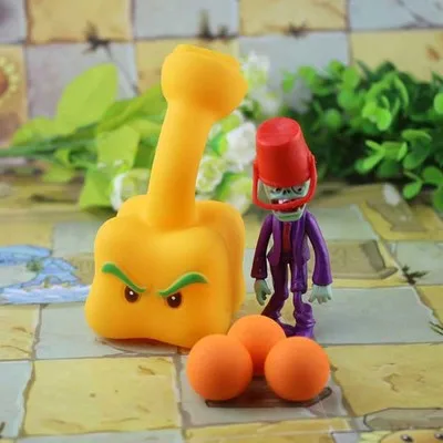 [Bainily] 100 шт./компл. с изображением героев «Plants VS Zombies карты «Растения против Зомби» военные фигурки собирать карточная игра Горох стрелок подсолнечника детские игрушки - Цвет: Фиолетовый
